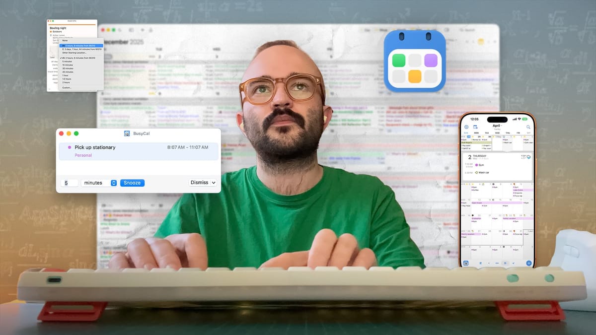 Productivity Stack 3: Calendar Apps